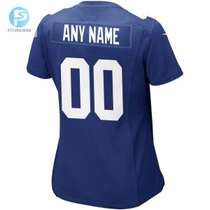 Womens Nike Royal New York Giants Custom Jersey stylepulseusa 1 2