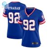 Womens New York Giants Michael Strahan Nike Royal Classic Retired Player Game Jersey stylepulseusa 1