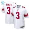 Mens New York Giants Deonte Banks Nike White Game Jersey stylepulseusa 1