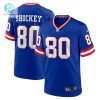 Mens New York Giants Jeremy Shockey Nike Royal Classic Retired Player Game Jersey stylepulseusa 1