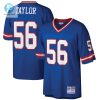 Mens New York Giants Lawrence Taylor Mitchell Ness Royal Big Tall 1986 Retired Player Replica Jersey stylepulseusa 1