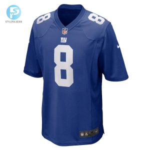 Mens New York Giants Daniel Jones Nike Royal Game Jersey stylepulseusa 1 1