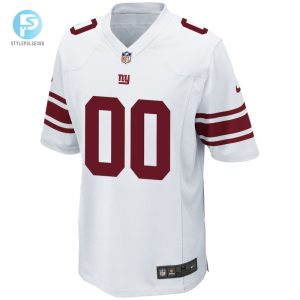 Mens New York Giants Nike White Custom Game Jersey stylepulseusa 1 1