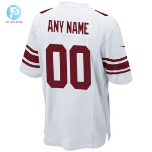 Mens New York Giants Nike White Custom Game Jersey stylepulseusa 1 2