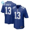 Mens New York Giants Jalin Hyatt Nike Royal Team Game Jersey stylepulseusa 1