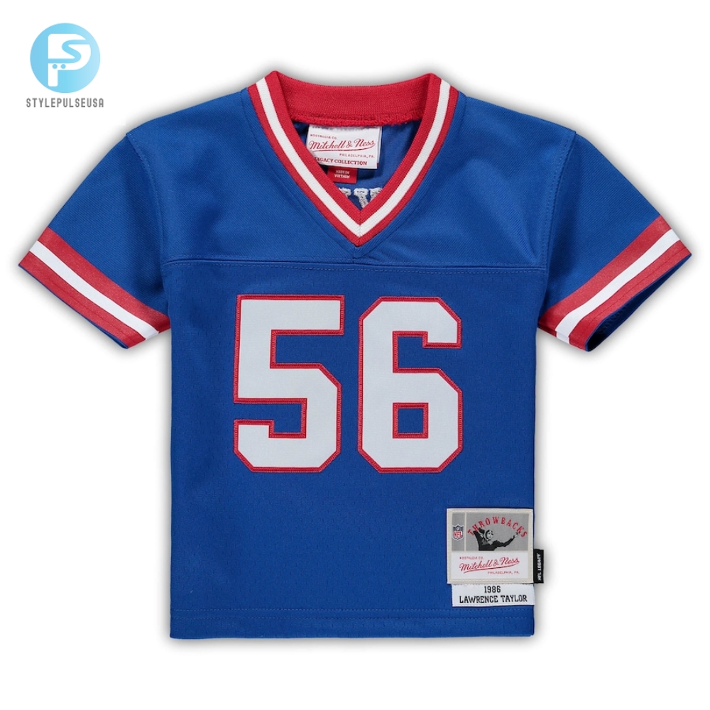 Infant New York Giants Lawrence Taylor Mitchell  Ness Royal 1986 Retired Legacy Jersey 