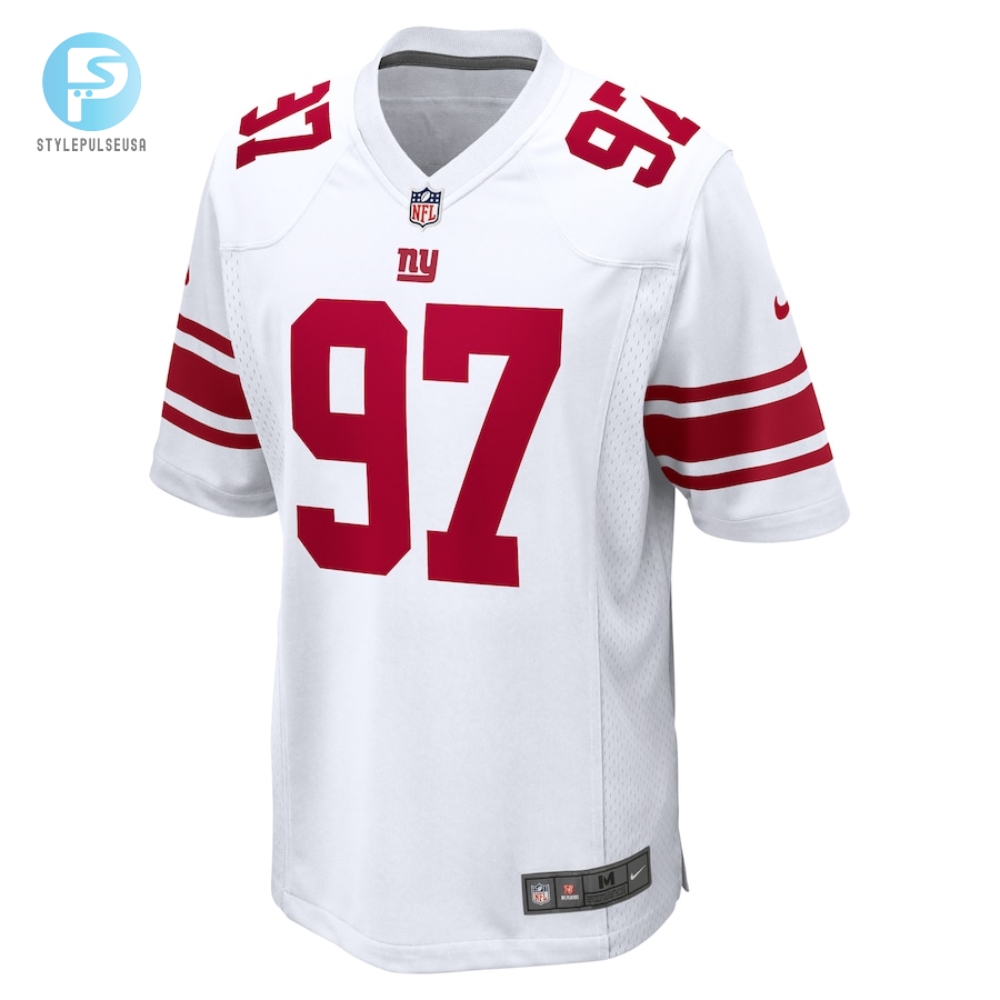 Mens New York Giants Dexter Lawrence Ii Nike White Game Player Jersey 