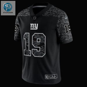 Mens New York Giants Kenny Golladay Nike Black Rflctv Limited Jersey stylepulseusa 1 3