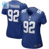 Womens New York Giants Michael Strahan Nike Royal Game Retired Player Jersey stylepulseusa 1