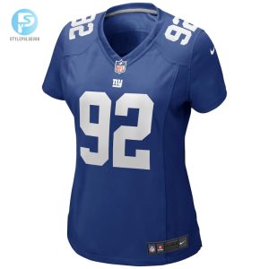 Womens New York Giants Michael Strahan Nike Royal Game Retired Player Jersey stylepulseusa 1 1