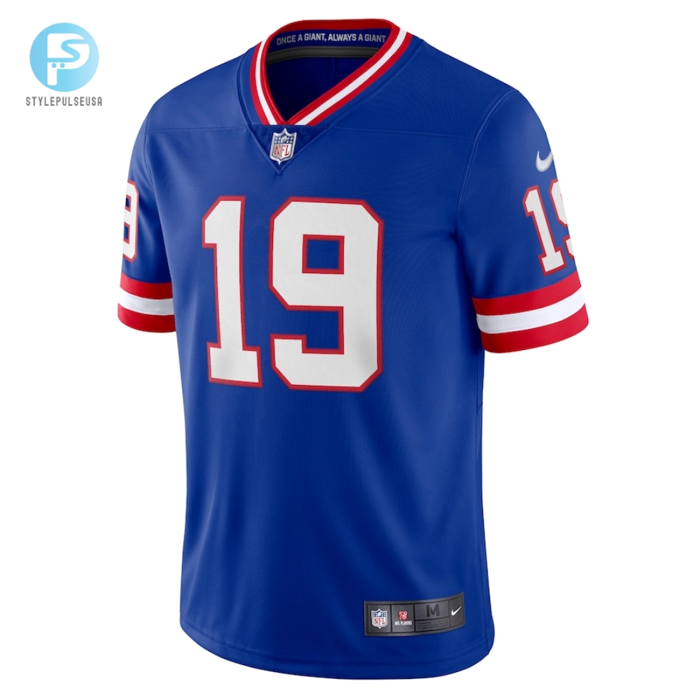 Mens New York Giants Kenny Golladay Nike Royal Classic Vapor Limited Player Jersey 