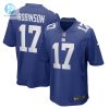 Mens New York Giants Wandale Robinson Nike Royal Game Player Jersey stylepulseusa 1