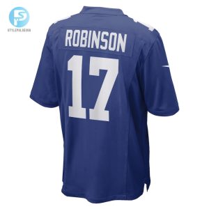 Mens New York Giants Wandale Robinson Nike Royal Game Player Jersey stylepulseusa 1 2