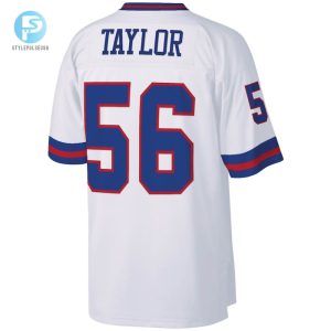 Mens New York Giants Lawrence Taylor Mitchell Ness White Legacy Replica Jersey stylepulseusa 1 2