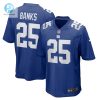 Mens New York Giants Deonte Banks Nike Royal Team Game Jersey stylepulseusa 1