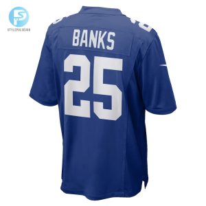 Mens New York Giants Deonte Banks Nike Royal Team Game Jersey stylepulseusa 1 2