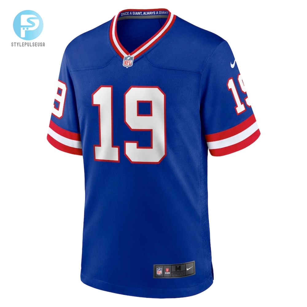 Mens New York Giants Kenny Golladay Nike Royal Classic Player Game Jersey 
