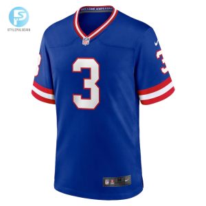 Mens New York Giants Sterling Shepard Nike Royal Classic Player Game Jersey stylepulseusa 1 1