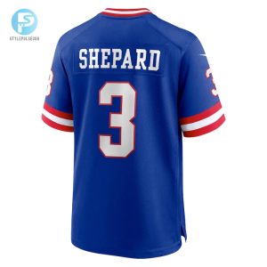 Mens New York Giants Sterling Shepard Nike Royal Classic Player Game Jersey stylepulseusa 1 2