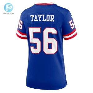 Womens New York Giants Lawrence Taylor Nike Royal Classic Retired Player Game Jersey stylepulseusa 1 2