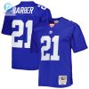 Mens New York Giants Tiki Barber Mitchell Ness Royal Legacy Replica Jersey stylepulseusa 1