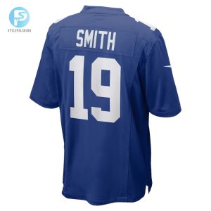 Mens New York Giants Jeff Smith Nike Royal Game Player Jersey stylepulseusa 1 2