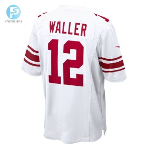 Mens New York Giants Darren Waller Nike White Away Game Jersey stylepulseusa 1 2