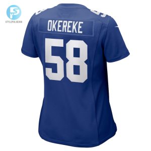 Womens New York Giants Bobby Okereke Nike Royal Game Player Jersey stylepulseusa 1 2