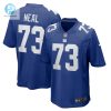 Mens New York Giants Evan Neal Nike Royal Player Game Jersey stylepulseusa 1