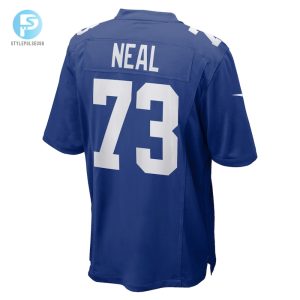 Mens New York Giants Evan Neal Nike Royal Player Game Jersey stylepulseusa 1 2