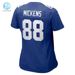 Womens New York Giants Jaydon Mickens Nike Royal Team Game Jersey stylepulseusa 1 2