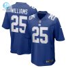 Mens New York Giants Rodarius Williams Nike Royal Game Player Jersey stylepulseusa 1