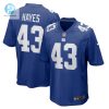 Mens New York Giants Kaleb Hayes Nike Royal Team Game Jersey stylepulseusa 1