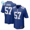 Mens New York Giants Jarrad Davis Nike Royal Team Game Jersey stylepulseusa 1