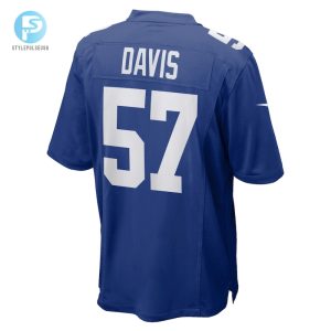 Mens New York Giants Jarrad Davis Nike Royal Team Game Jersey stylepulseusa 1 2