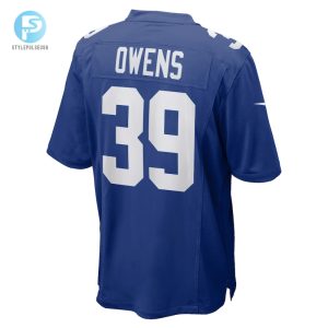 Mens New York Giants Gervarrius Owens Nike Royal Team Game Jersey stylepulseusa 1 2