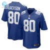 Mens New York Giants Tyree Jackson Nike Royal Team Game Jersey stylepulseusa 1