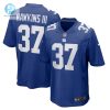 Mens New York Giants Tre Hawkins Nike Royal Game Jersey stylepulseusa 1