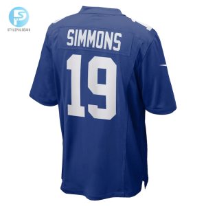 Mens New York Giants Isaiah Simmons Nike Royal Team Game Jersey stylepulseusa 1 2