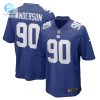 Mens New York Giants Ryder Anderson Nike Royal Game Player Jersey stylepulseusa 1