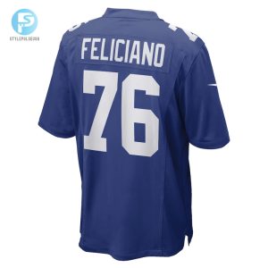 Mens New York Giants Jon Feliciano Nike Royal Game Player Jersey stylepulseusa 1 2