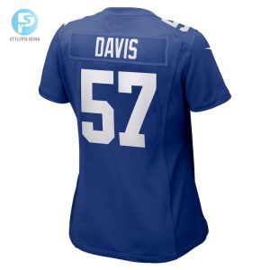 Womens New York Giants Jarrad Davis Nike Royal Team Game Jersey stylepulseusa 1 2