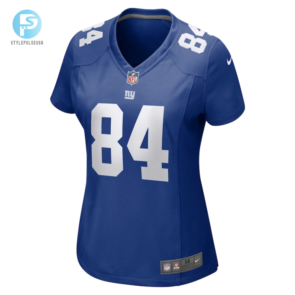 Womens New York Giants Marcus Johnson Nike Royal Home Game Player Jersey 