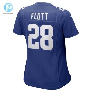 Womens New York Giants Cordale Flott Nike Royal Game Player Jersey stylepulseusa 1 2