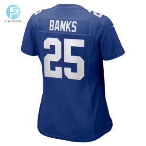 Womens New York Giants Deonte Banks Nike Royal Team Game Jersey stylepulseusa 1 2