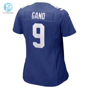 Womens New York Giants Graham Gano Nike Royal Team Game Player Jersey stylepulseusa 1 2