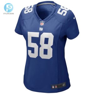 Womens New York Giants Carl Banks Nike Royal Game Retired Player Jersey stylepulseusa 1 1