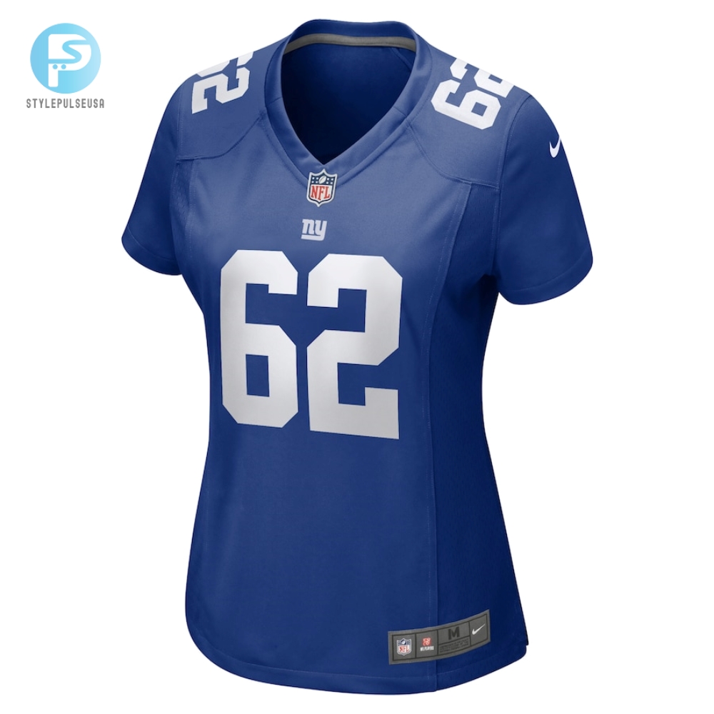 Womens New York Giants Jalen Mayfield Nike Royal Game Jersey 