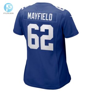 Womens New York Giants Jalen Mayfield Nike Royal Game Jersey stylepulseusa 1 2