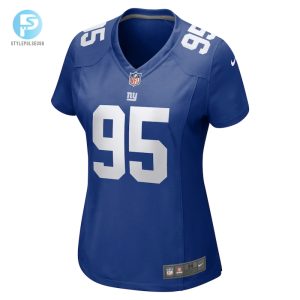 Womens New York Giants Jordon Riley Nike Royal Team Game Jersey stylepulseusa 1 1